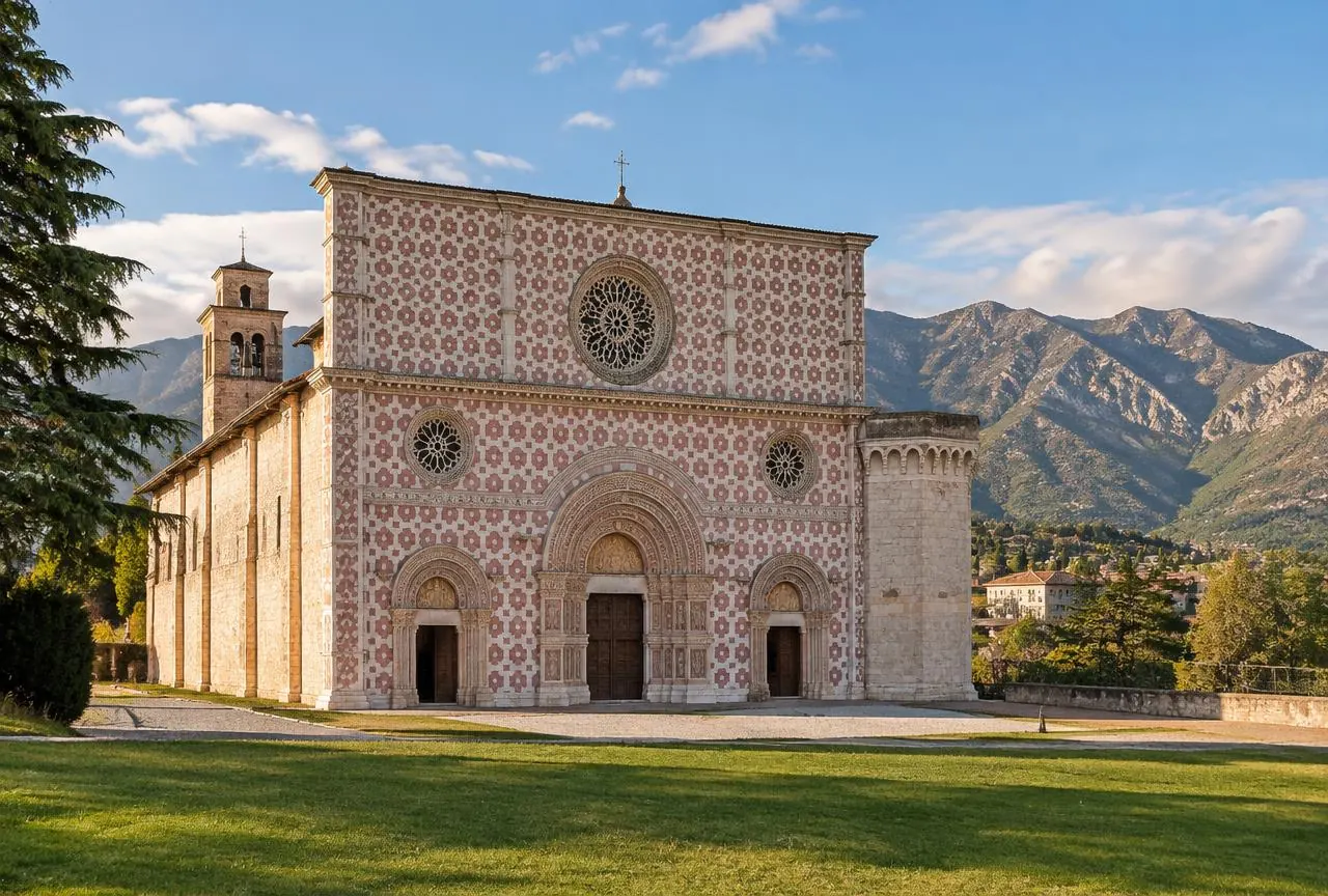 Immagine illustrativa della Basilica di Collemaggio a L’Aquila